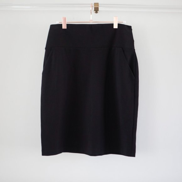 FLATTERING High Waist Tummy Control Pencil Skirt - Picture 4 of 4